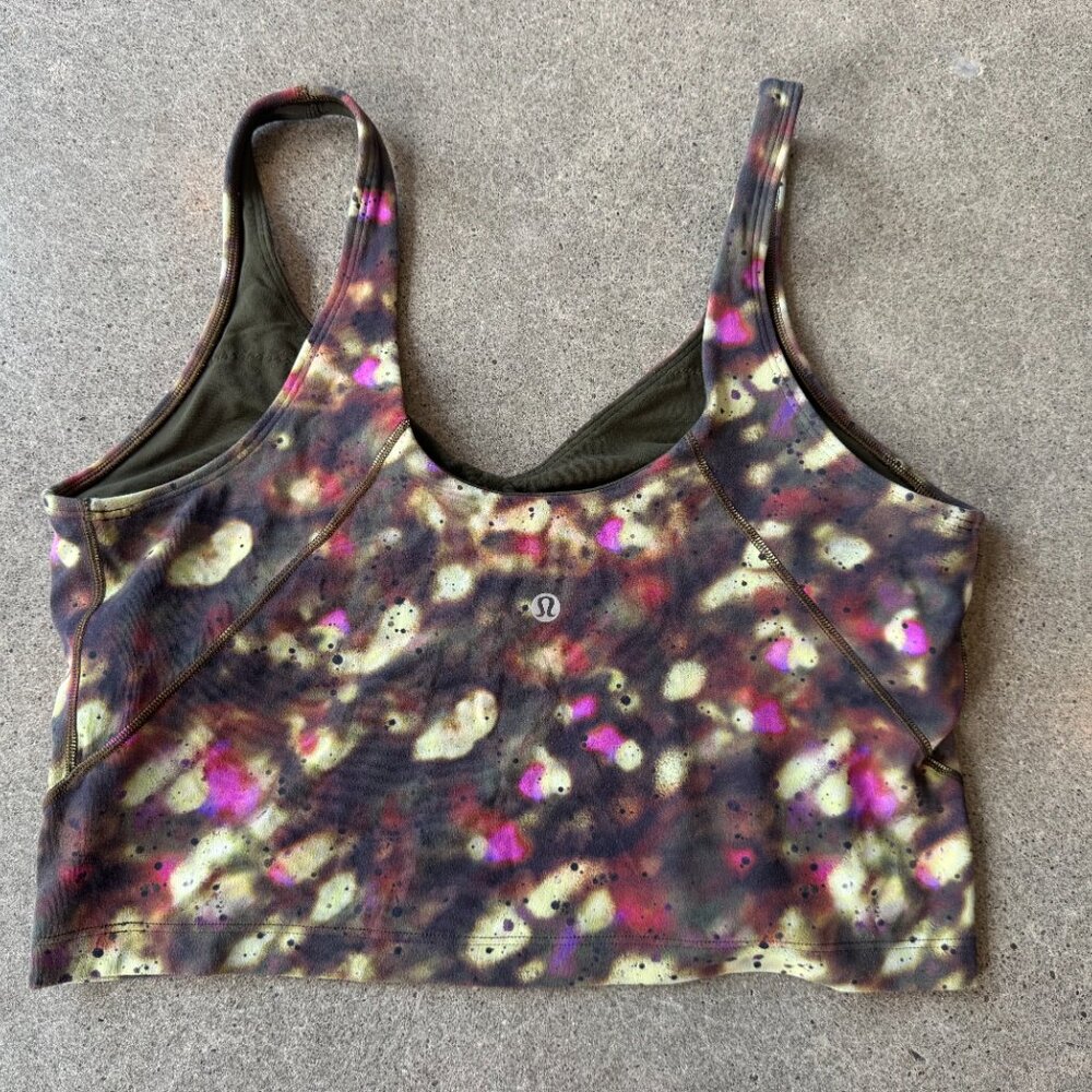Soft Focus Splatter Align Tank - Picture 2 of 3